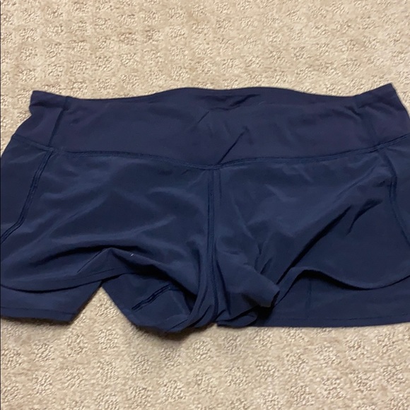 lululemon athletica Pants - Navy Lululemon Speed Short Navy Blue